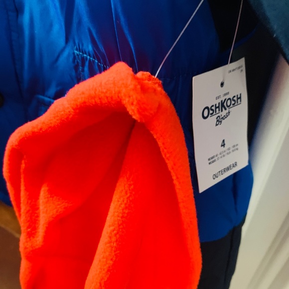 ❤️SOLD ON MERCARI❤️NEW 4 IN 1 BOY’S SZ-4 OSHKOSH B’GOSH WINTER COAT - Picture 11 of 15